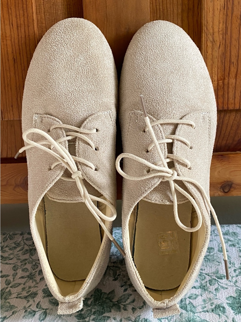 Women’s SHEIN Mock Suede Lace Up Casual Shoes For Pants